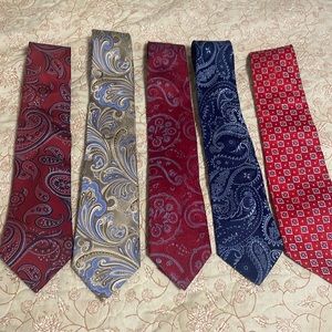Bundle of 5 ties